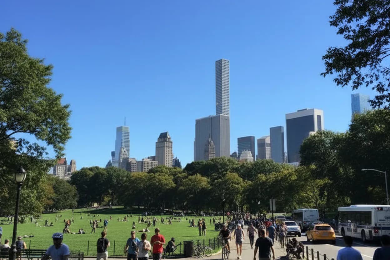 Cover scene for A 72 Hours Guide to Free Outdoor Activities in NYC