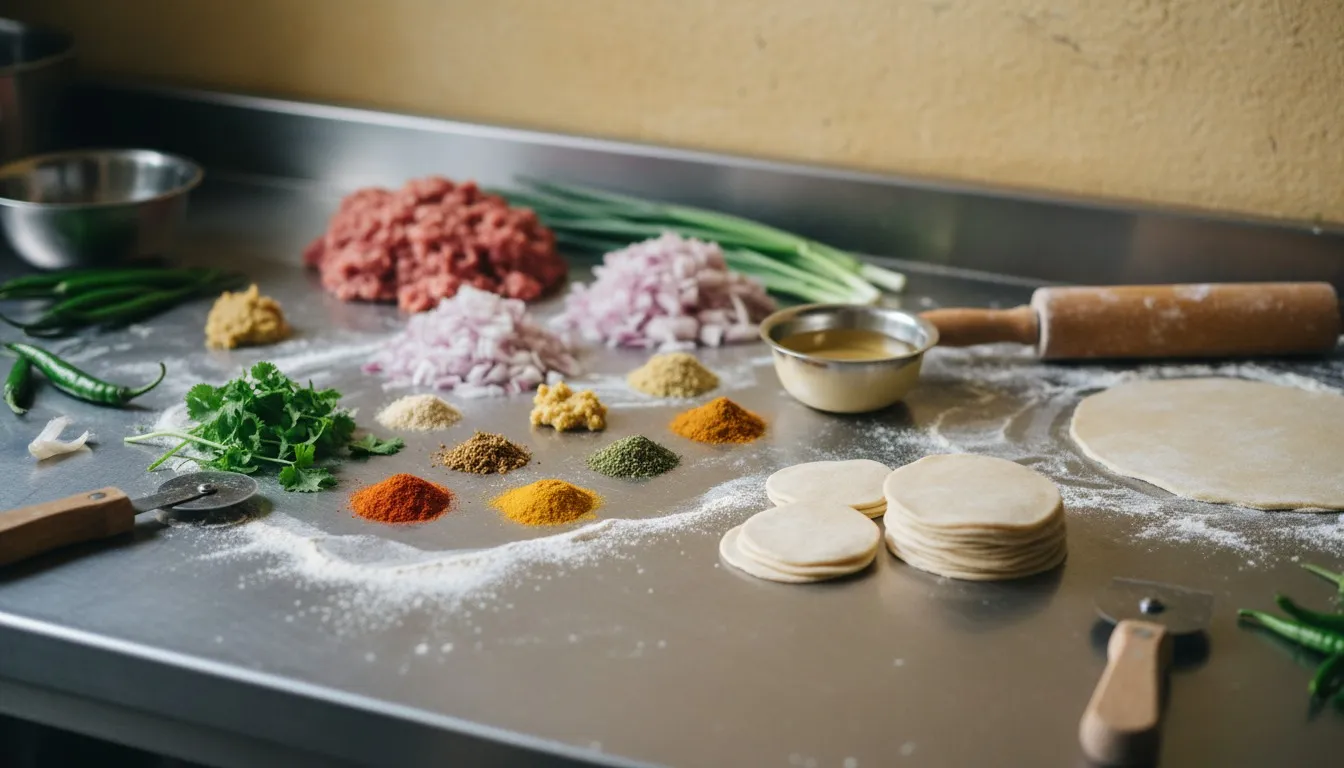 Realistic editorial view of Cafe Tibet in New York City