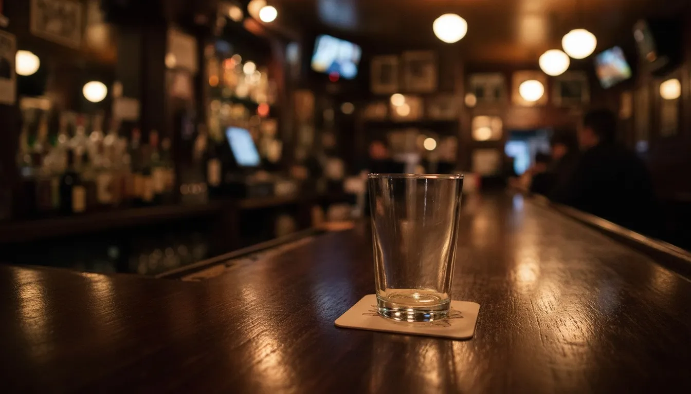 Realistic editorial view of Jimmy's Corner in New York City