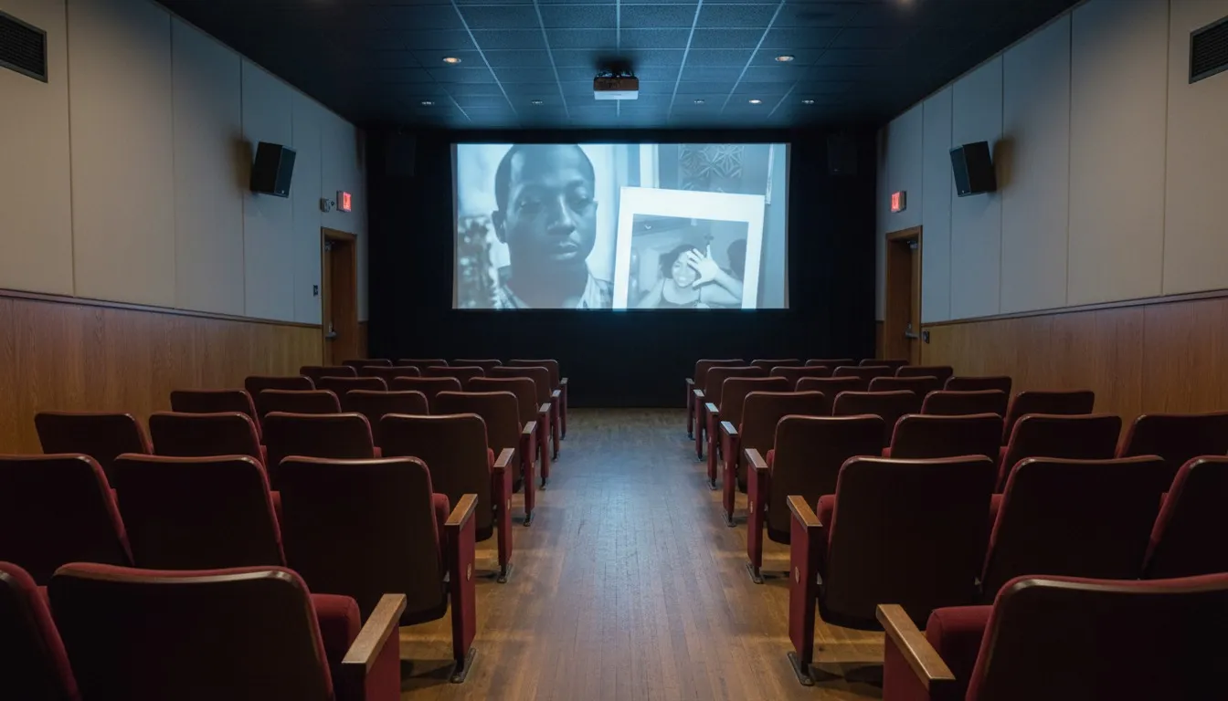 Realistic editorial view of Maysles Documentary Center in New York City