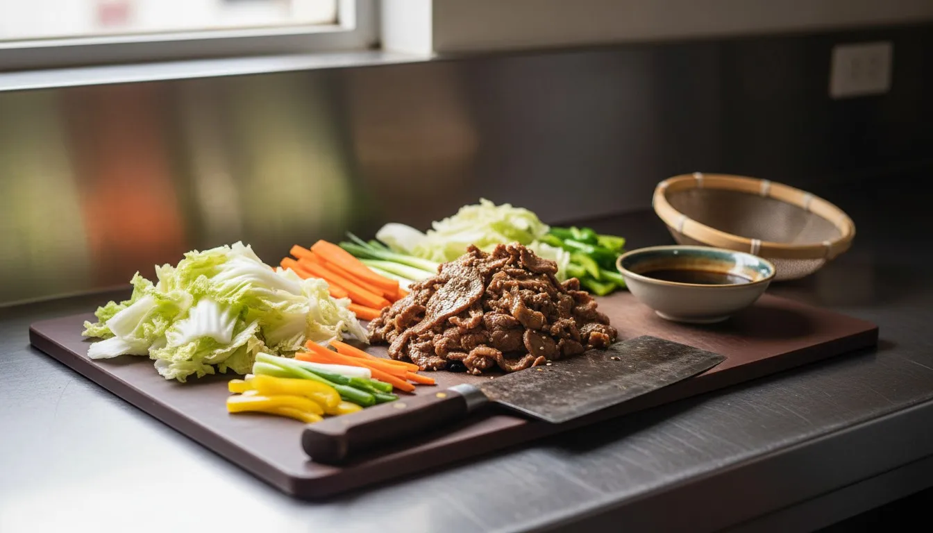 Realistic editorial view of S&T Hong Kong Seafood Restaurant in New York City