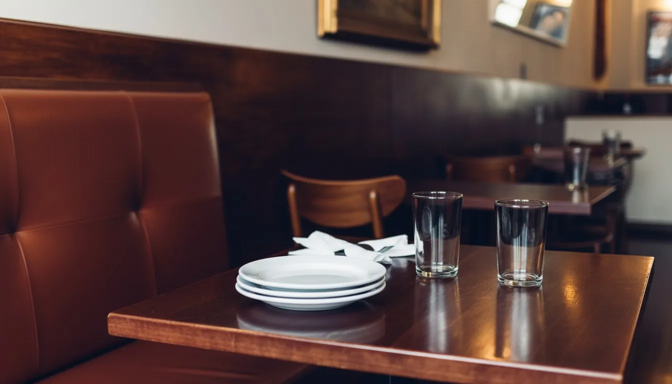 Realistic editorial view of Sami's Kabab House in New York City