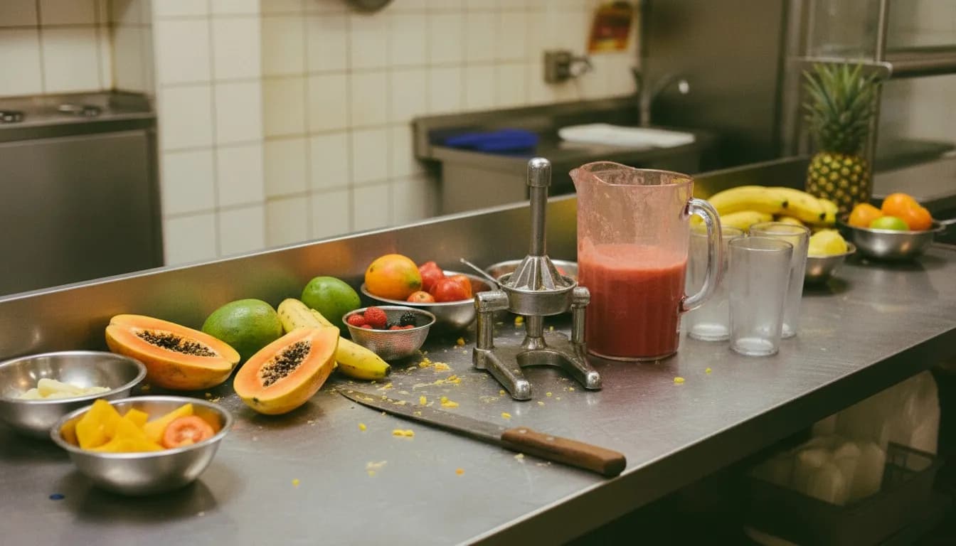 Realistic editorial view of Taqueria Coatzingo in New York City