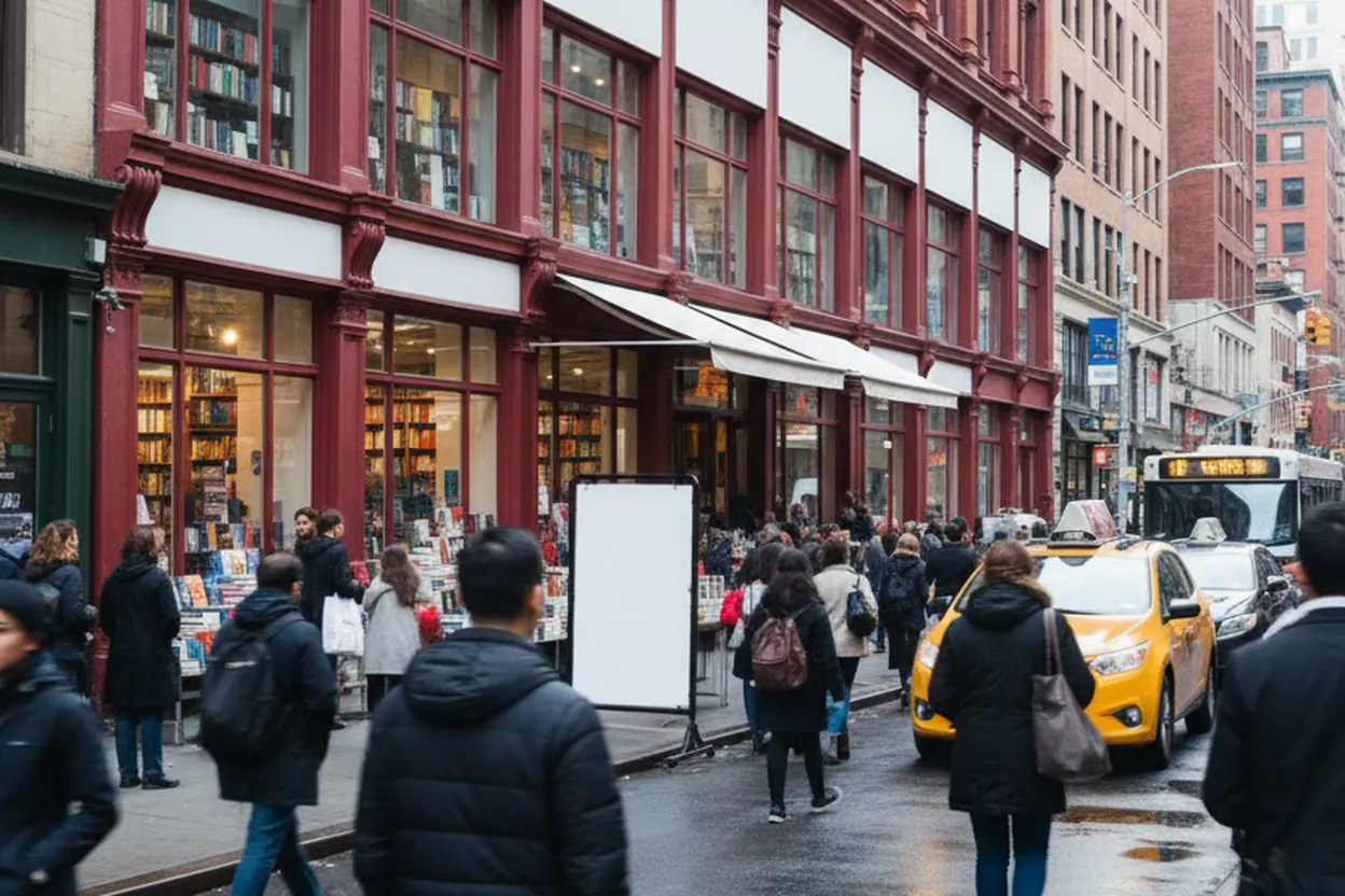 New York City experience scene for Navigate NYC Neighborhoods for the ABC RJ Decker Fall Release