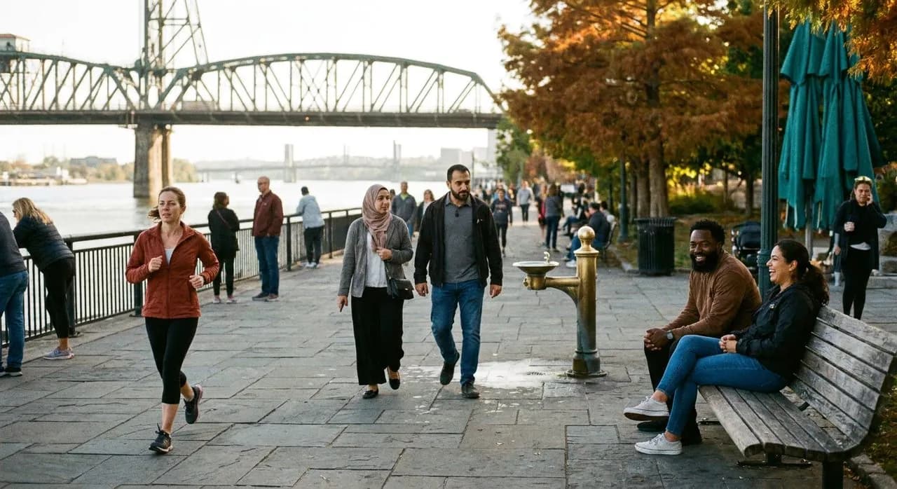 Astoria to Long Island City Along the Waterfront: Four Parks in Four Miles