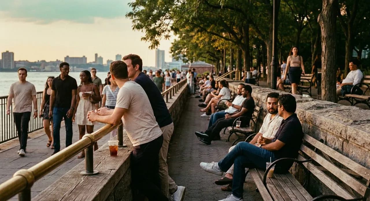 Astoria to Long Island City Along the Waterfront: Four Parks in Four Miles