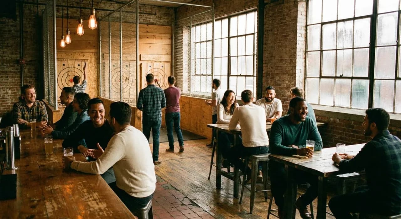 The Gowanus Bar Where You Throw Axes Between Rounds