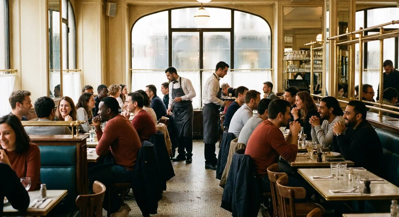 The Red Banquette at Balthazar That Hasn't Moved Since 1997