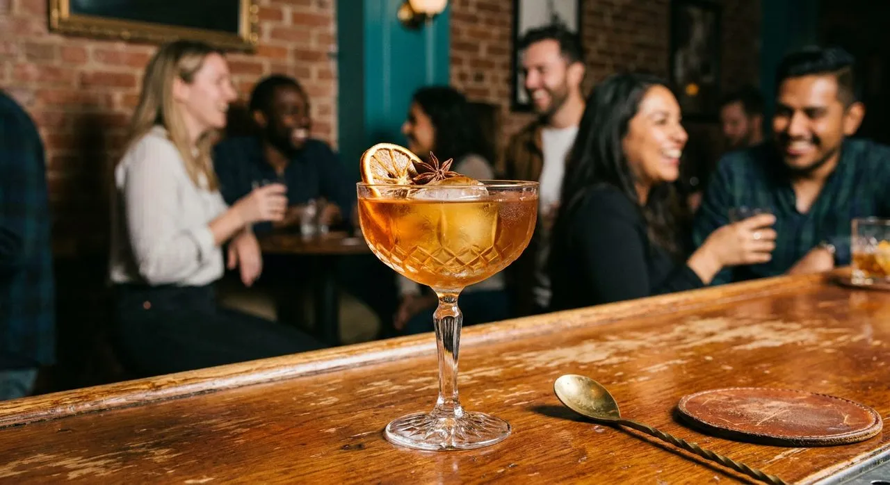 The Bar Counter at Dead Rabbit That Starts Quiet and Ends Loud