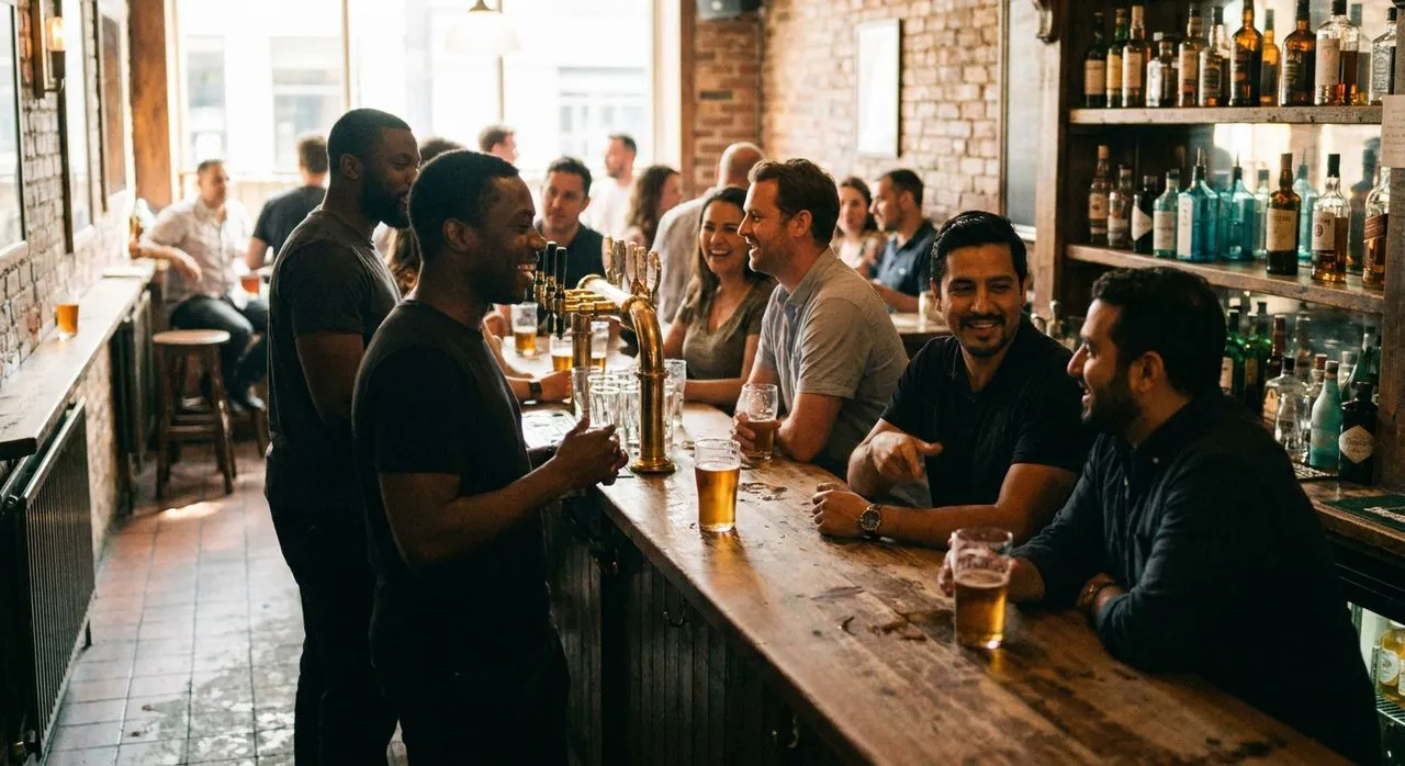 The Bar Counter at Dead Rabbit That Starts Quiet and Ends Loud