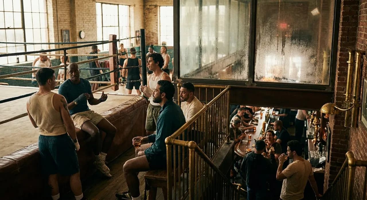 The Speakeasy Under a Working Boxing Gym