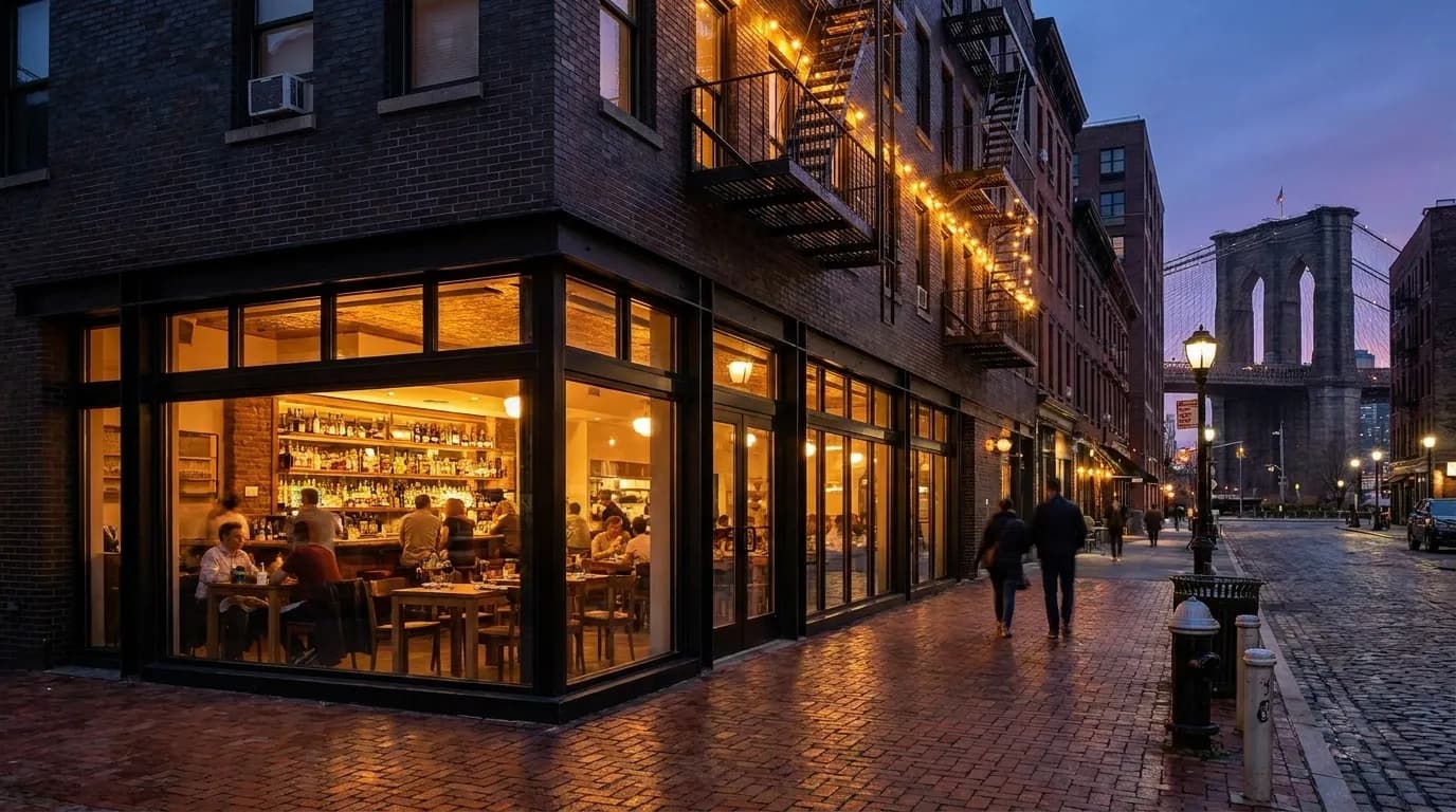 Casa Ora restaurant exterior in Williamsburg, Brooklyn