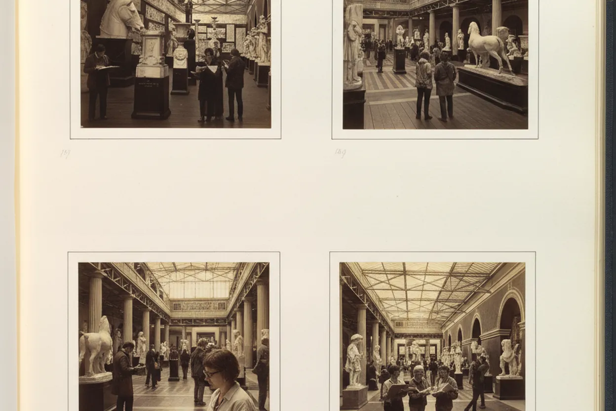 Met gallery start for a museum design-detail route