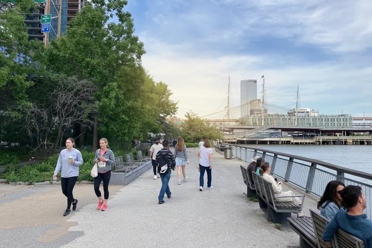 Waterfront reset walk after an early F1 watch