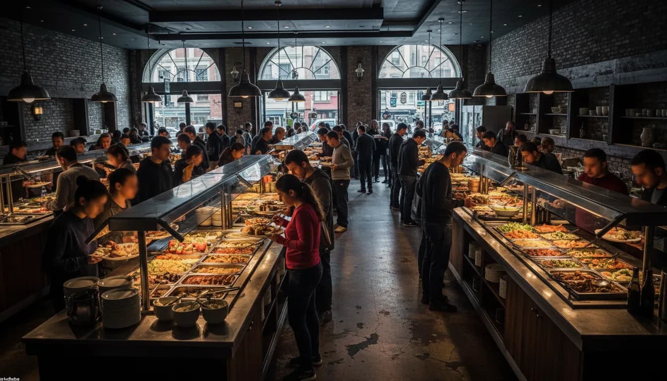 Cover scene for The NYC Buffets Actually Worth Going Back for Seconds