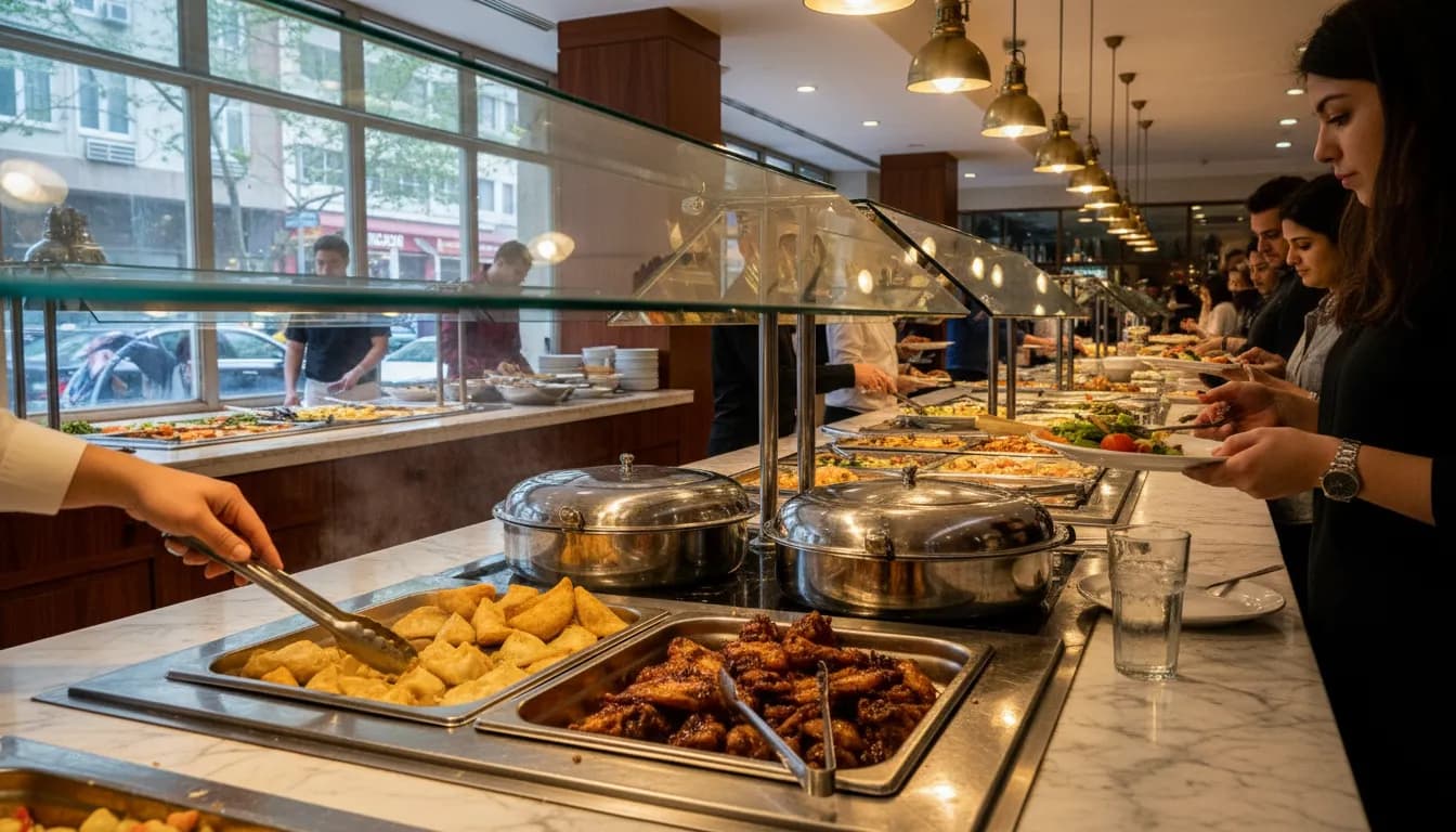 Editorial NYC detail for The NYC Buffets Actually Worth Going Back for Seconds