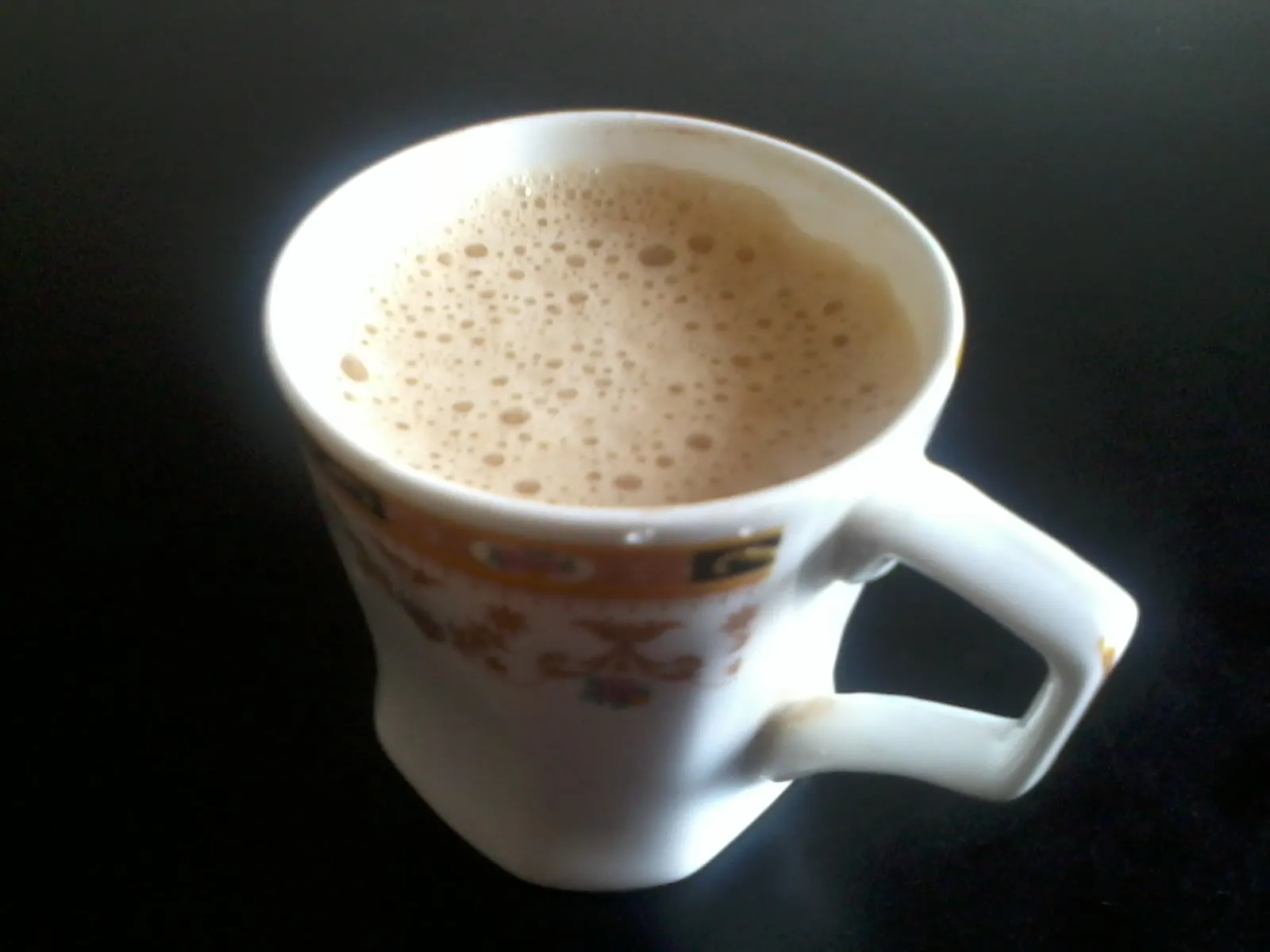 A cup of coffee for a New York City cafe guide