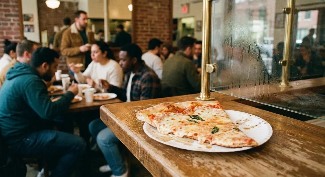 A Saturday Stool at Di Fara's Window in Midwood: Brooklyn's Last Unchanged Counter