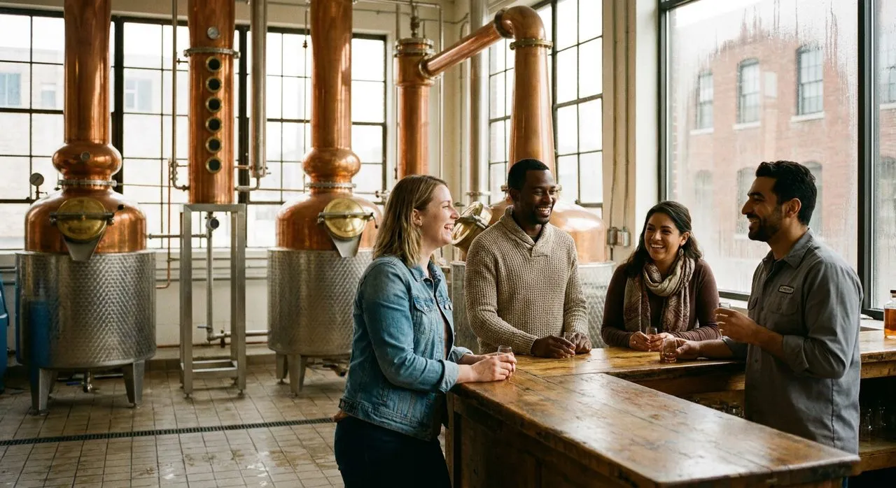 The Red Hook Warehouse Distillery With a Hidden Tasting Bar