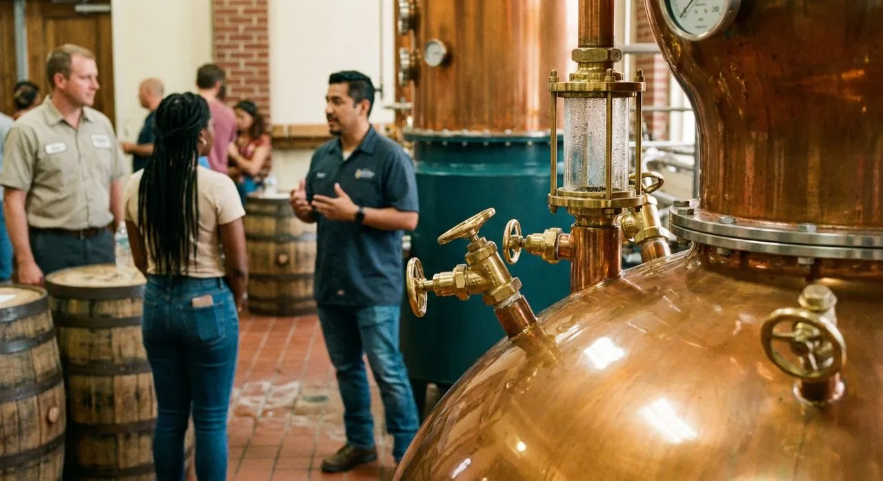 The Red Hook Warehouse Distillery With a Hidden Tasting Bar
