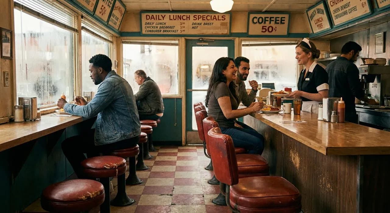 The Flatiron Lunch Counter Where You Sit Elbow to Elbow