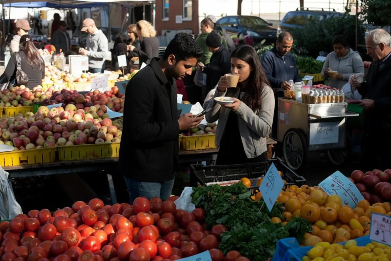 Jackson Heights food start for an England vs India cricket morning