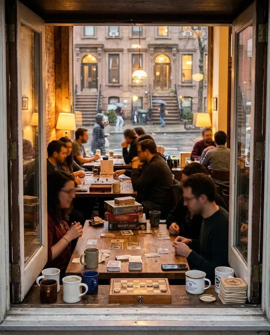 Esoteric Board Game Cafes in Brooklyn