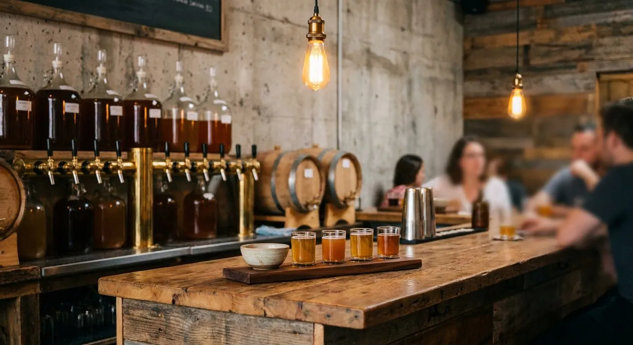 Bushwick Ferment Bars Pouring Kvass, Kombucha, and More