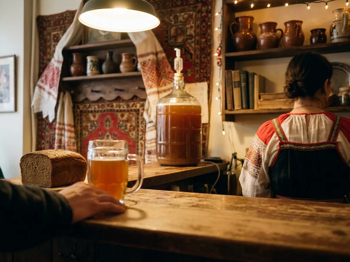 Bushwick Ferment Bars Pouring Kvass, Kombucha, and More