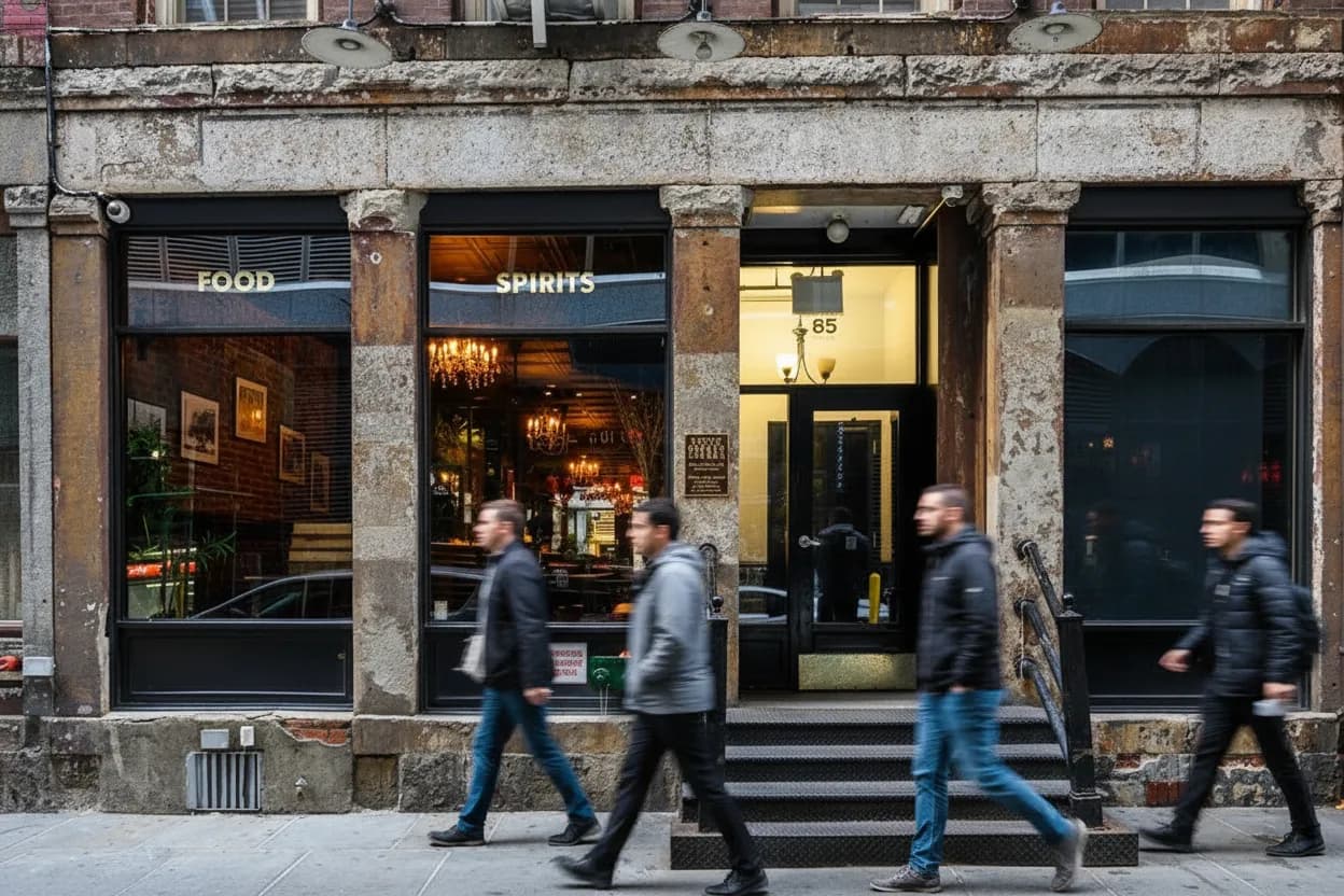 New York City experience scene for NYC Financial Districts: Bars Where Figures Like jay clayton Might Unwind