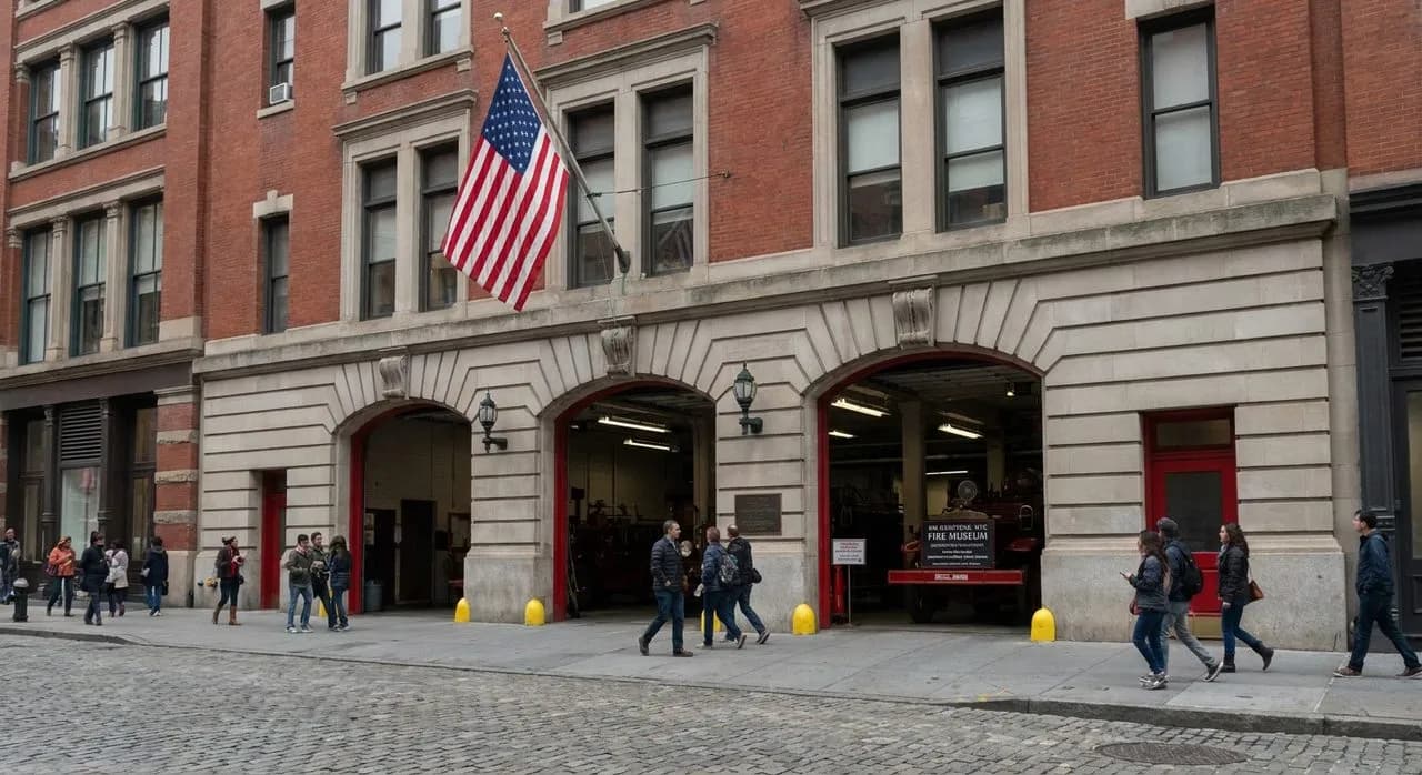The NYC Fire Museum in SoHo — a 1904 firehouse that nobody remembers is open