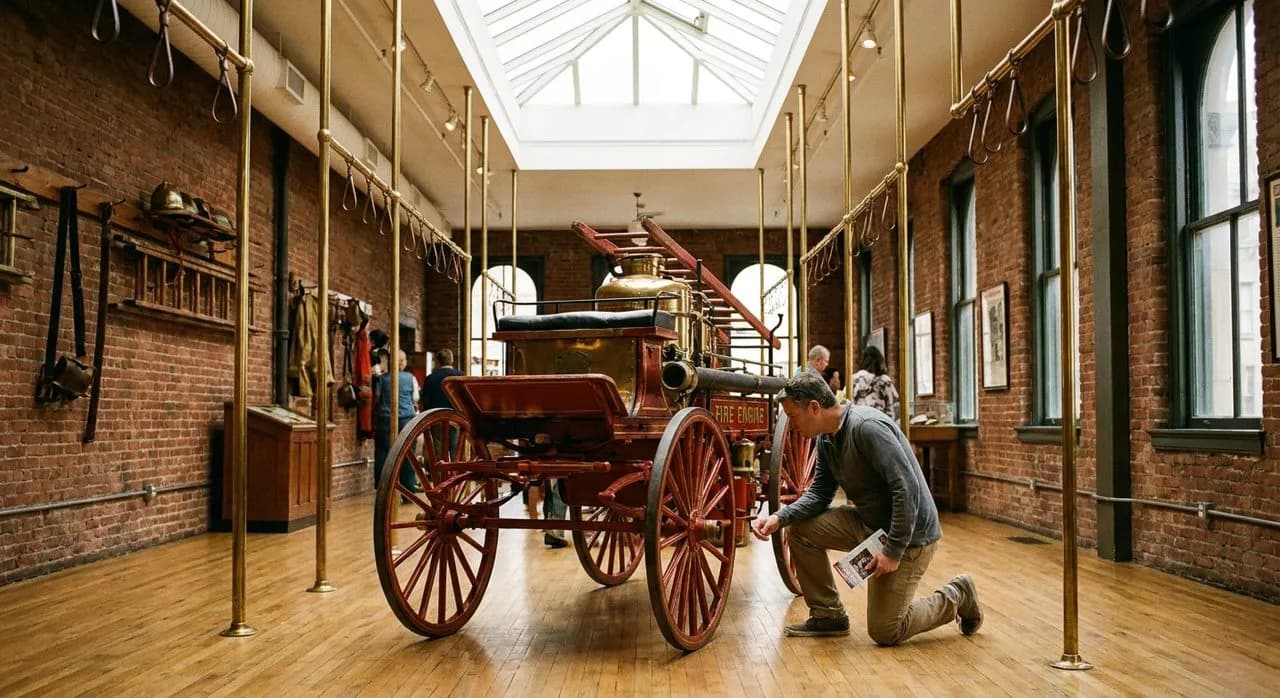 The NYC Fire Museum in SoHo — a 1904 firehouse that nobody remembers is open
