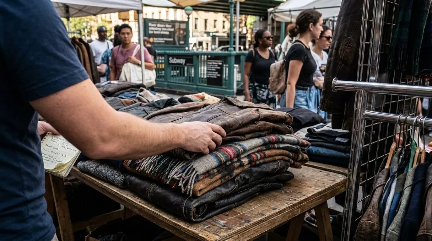 NYC experience scene for NYC Flea Markets for Vintage Finds Under Twenty Dollars