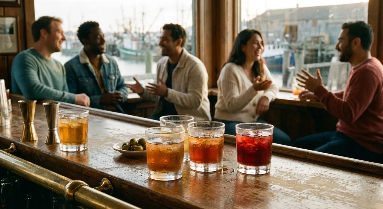 The Floating Bar on a Barge in Red Hook That Docks on Weekends