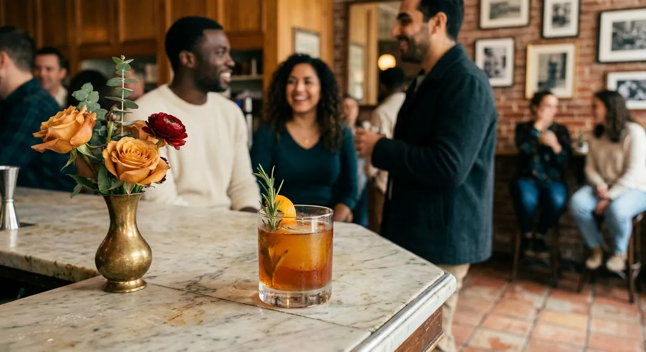 The Bar Hidden Behind a West Village Flower Shop