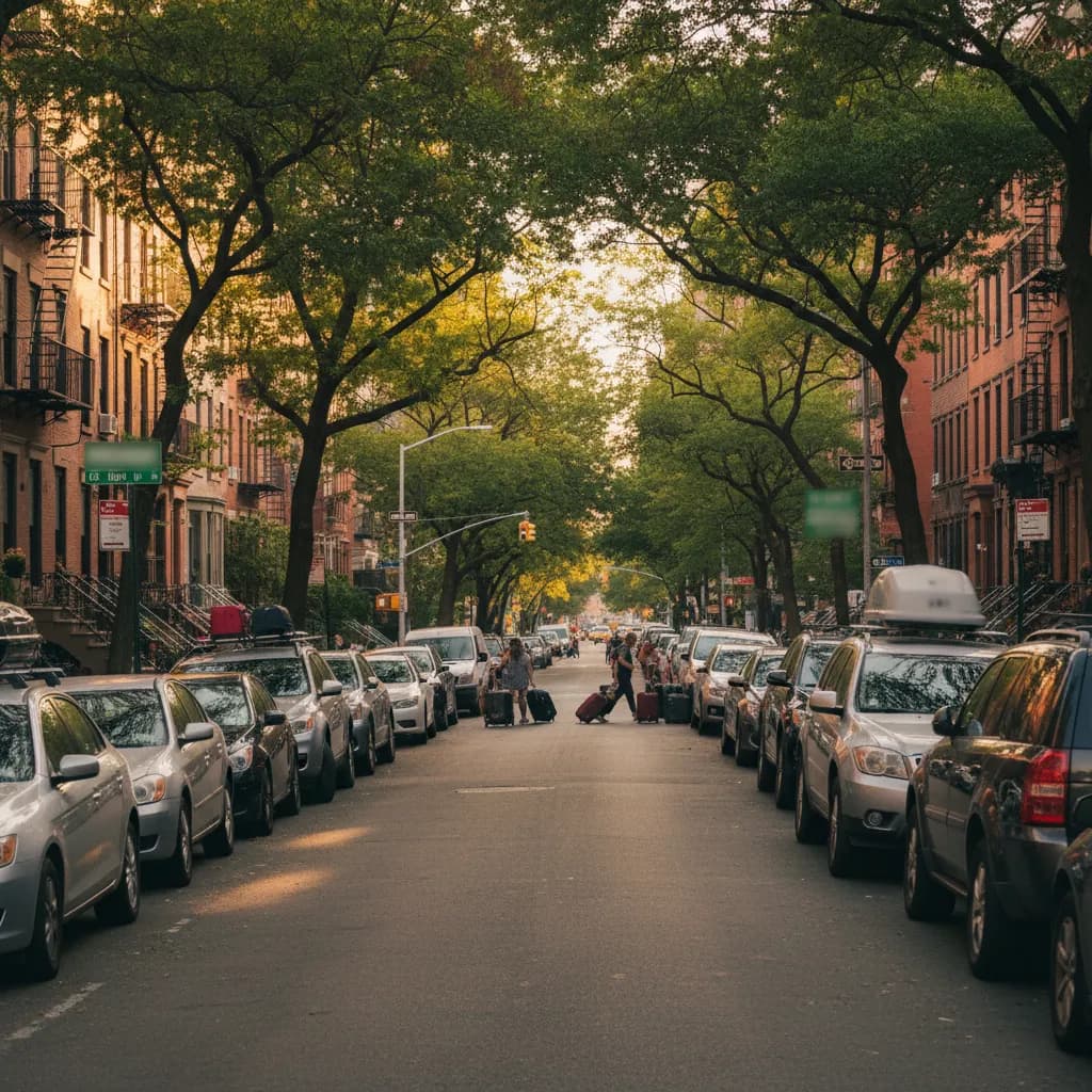 NYC parking signs and curb rules before the Fourth of July holiday