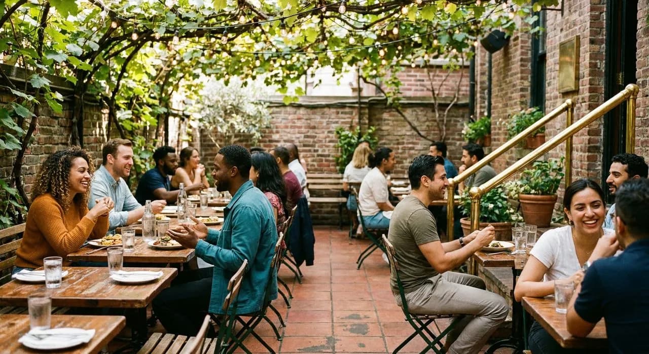 Frankies 457 Garden: The Carroll Gardens Backyard Table to Request