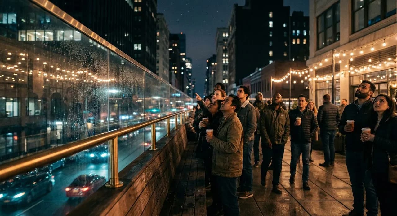 Free Stargazing on the High Line: Telescopes, Volunteers, and a City That Dims
