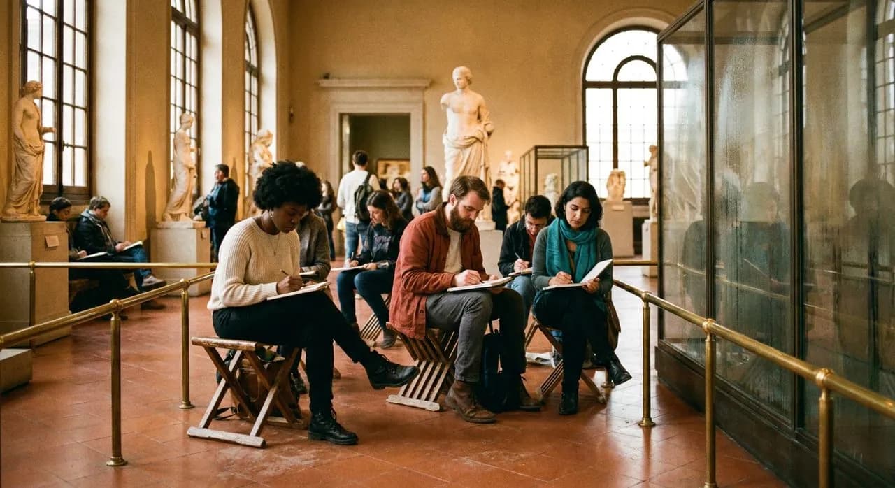 The Free Sketch Sessions at the Met That Run Every Friday Night