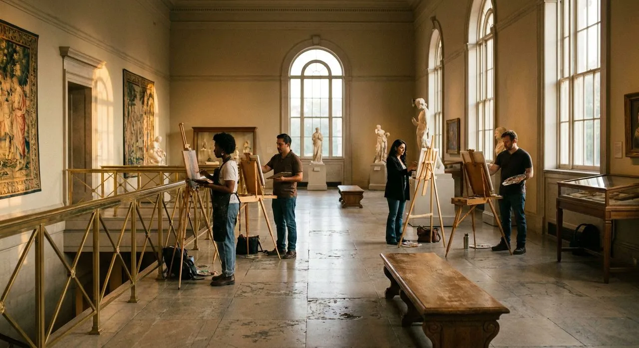 The Free Sketch Sessions at the Met That Run Every Friday Night