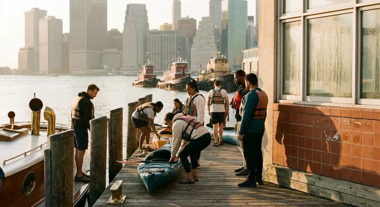 Free Kayaking at Pier 26: The Hudson River Launch Nobody Waits For Until July