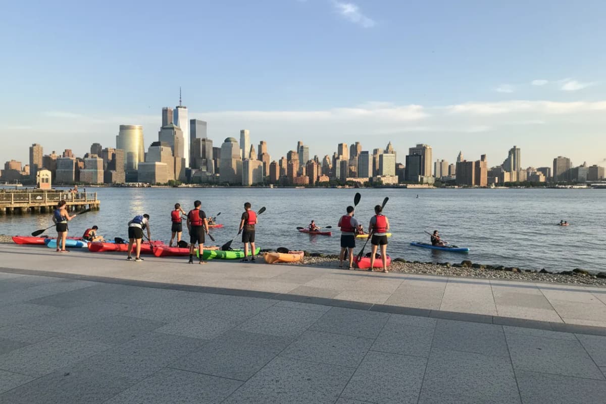 Pier 96 on the Hudson River waterfront