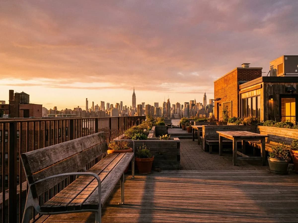 Free Rooftop Access Spots in Brooklyn and LIC