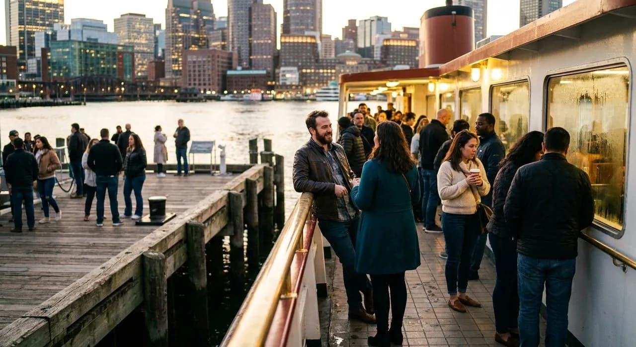 The Last Ferry From Governors Island on a September Friday