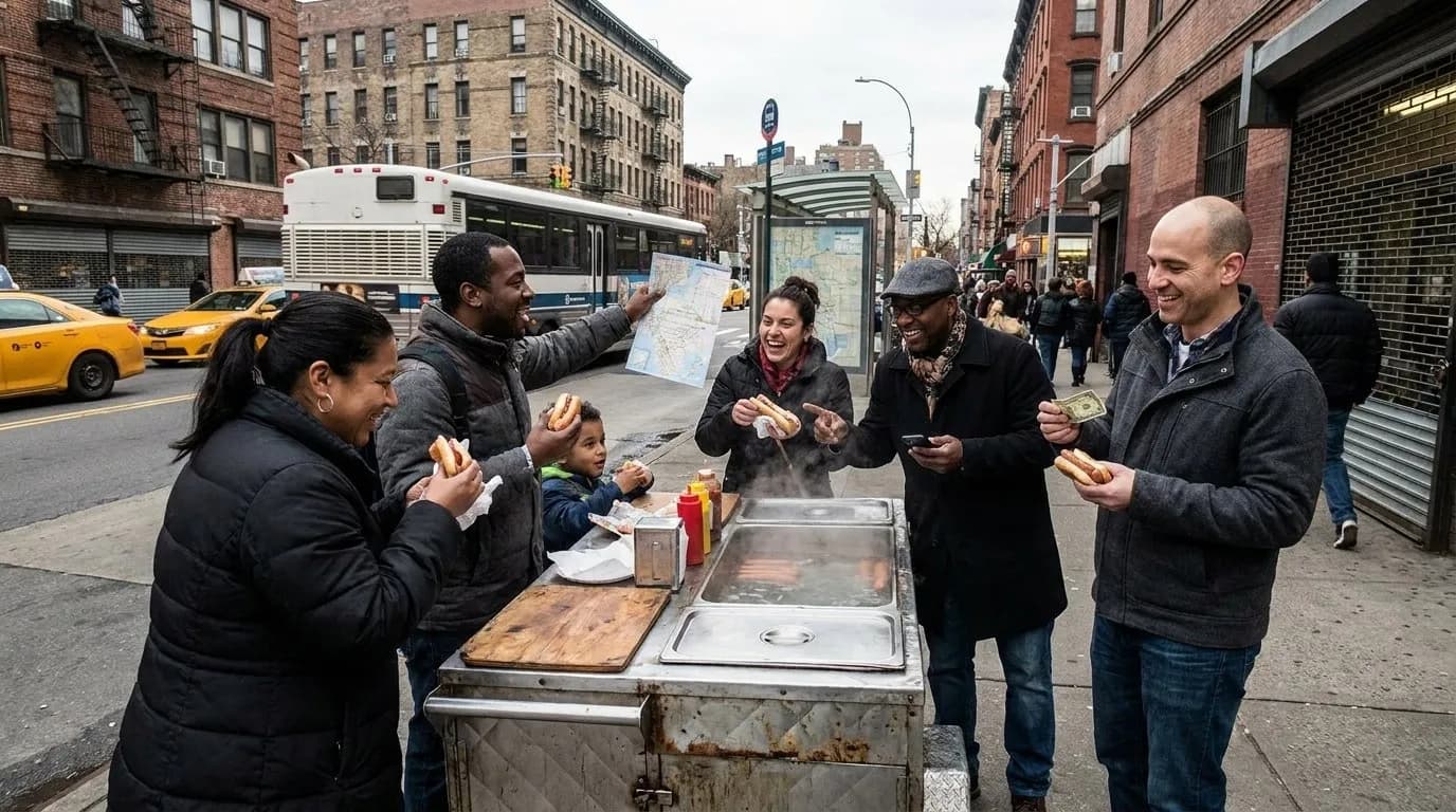 Cover scene for NYC Hot Dogs Worth Celebrating Beyond National Hot Dog Day