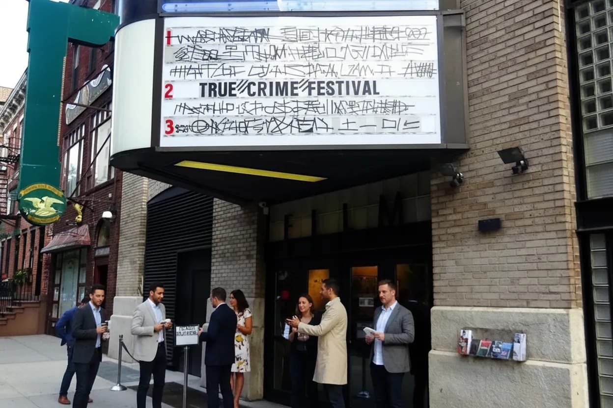 Late cinema-area finish for a NYC mystery night