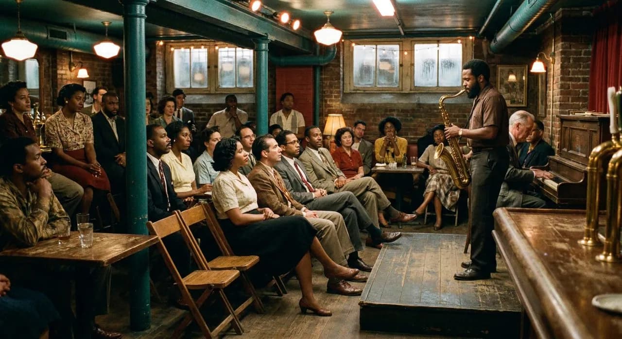 A Jazz Club in the Basement of a Harlem Brownstone With 40 Seats