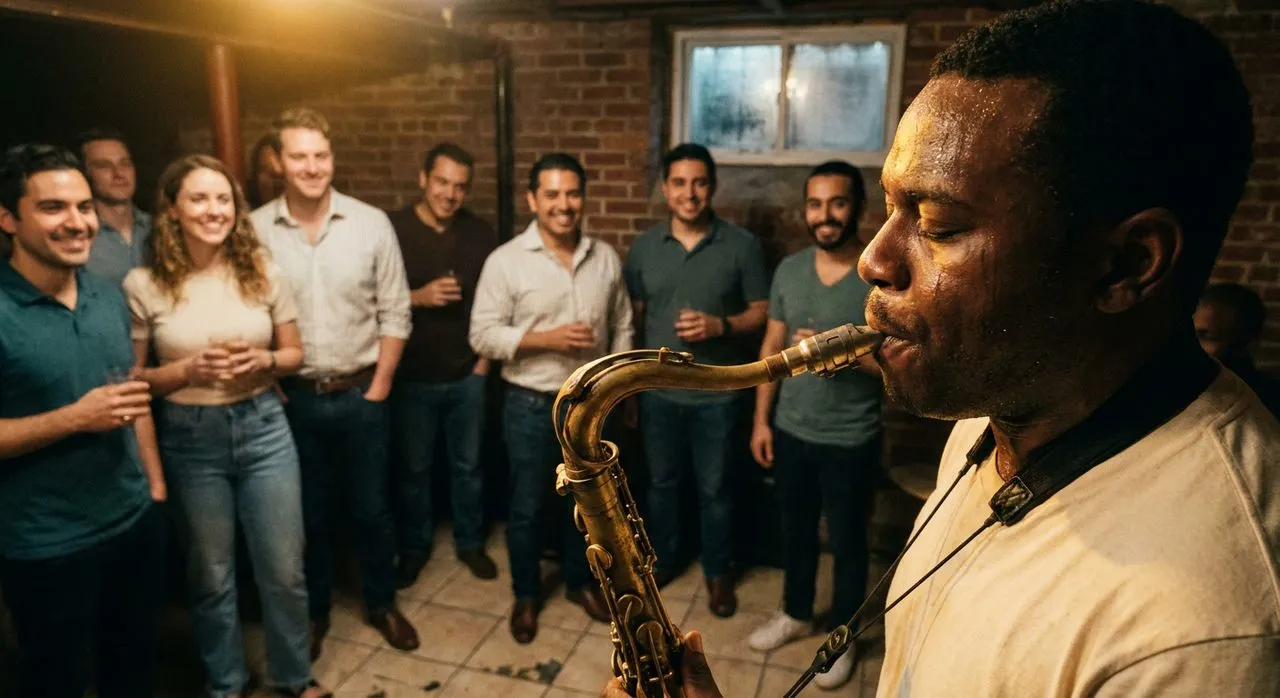 A Jazz Club in the Basement of a Harlem Brownstone With 40 Seats