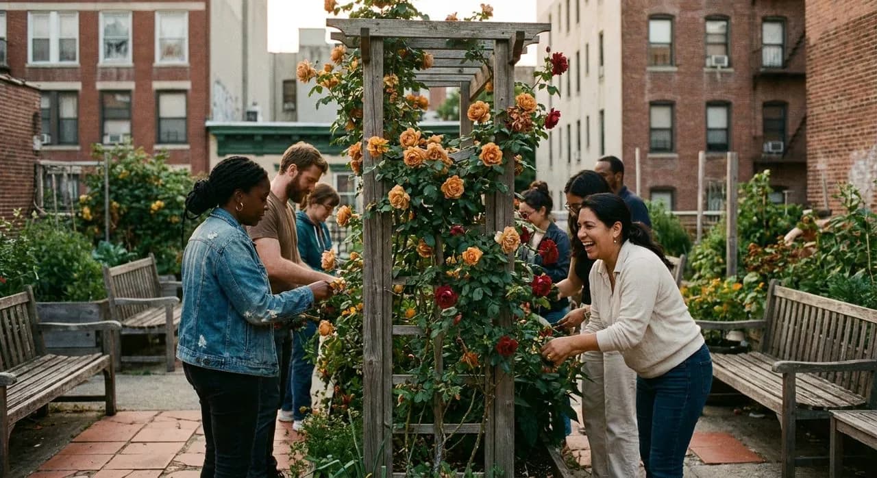 Jefferson Market Garden: A Free Locked Eden Behind the Library