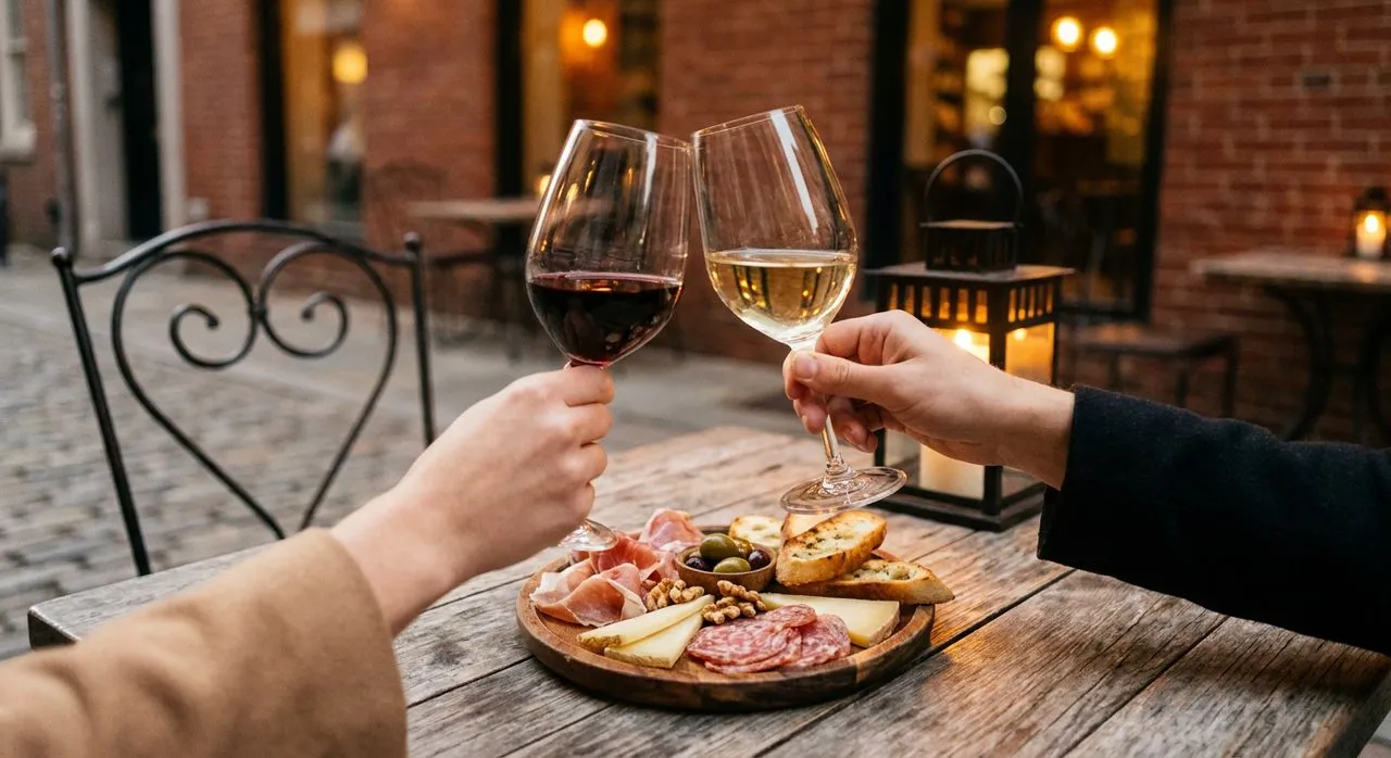 Late Spring Outdoor Wine Bars in Williamsburg